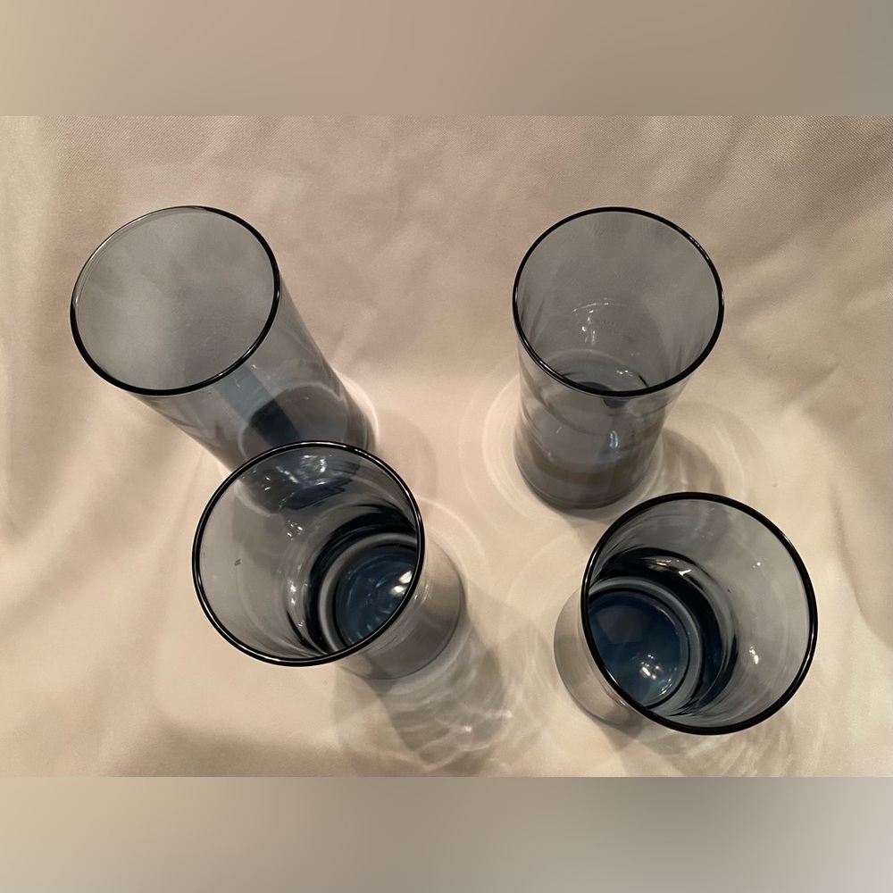 Bolero Blue by LIBBEY Glass Company Cooler Set of 4 - Picture 5 of 7
